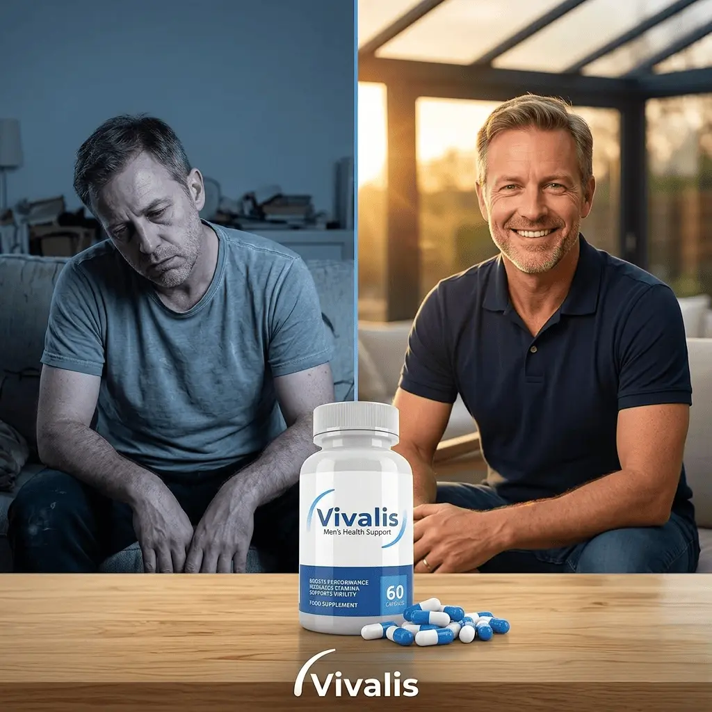 before after transformation male vitality improvement